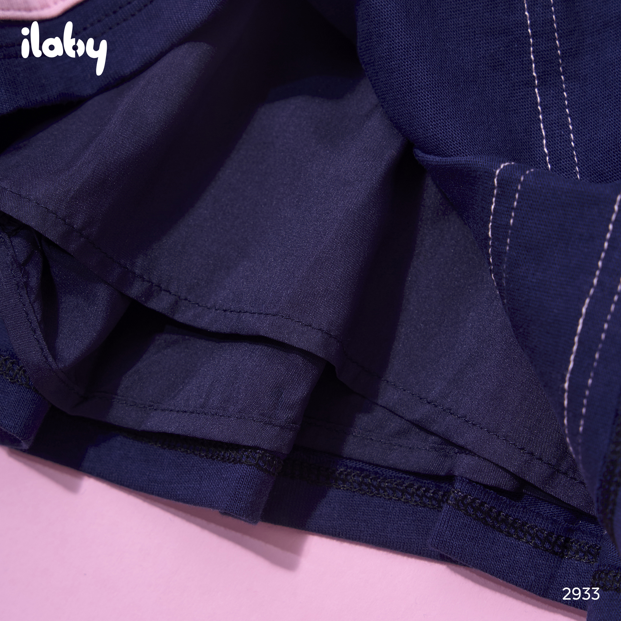 Bộ áo cổ V phối tay raglan_thumbnail_2