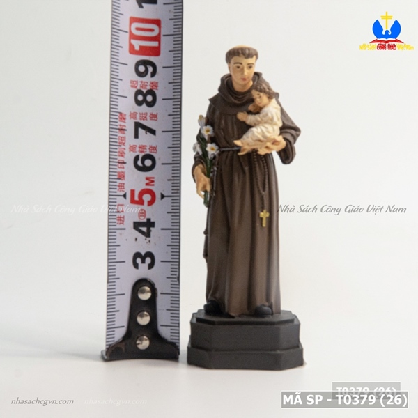 Tượng Thánh Anton 10cm vẽ tay ✔_thumbnail_2