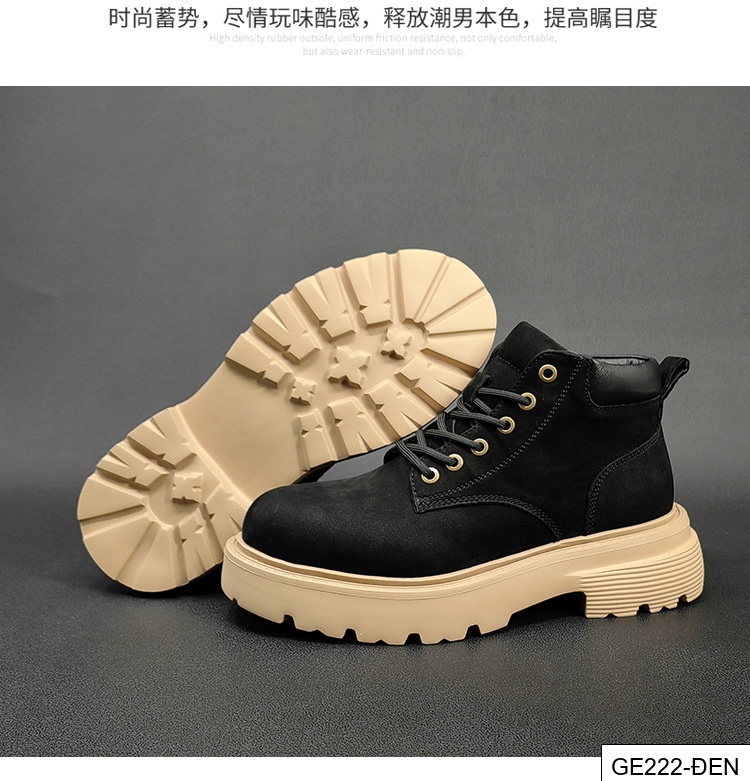 GE222 - Bốt Martin da thật cho Nam, Giày mẫu mới mùa thu, Bốt Da thường ngày Da bò lớp đầu, bốt ngoài trời dễ phối phong cách Anh, nam_thumbnail_19