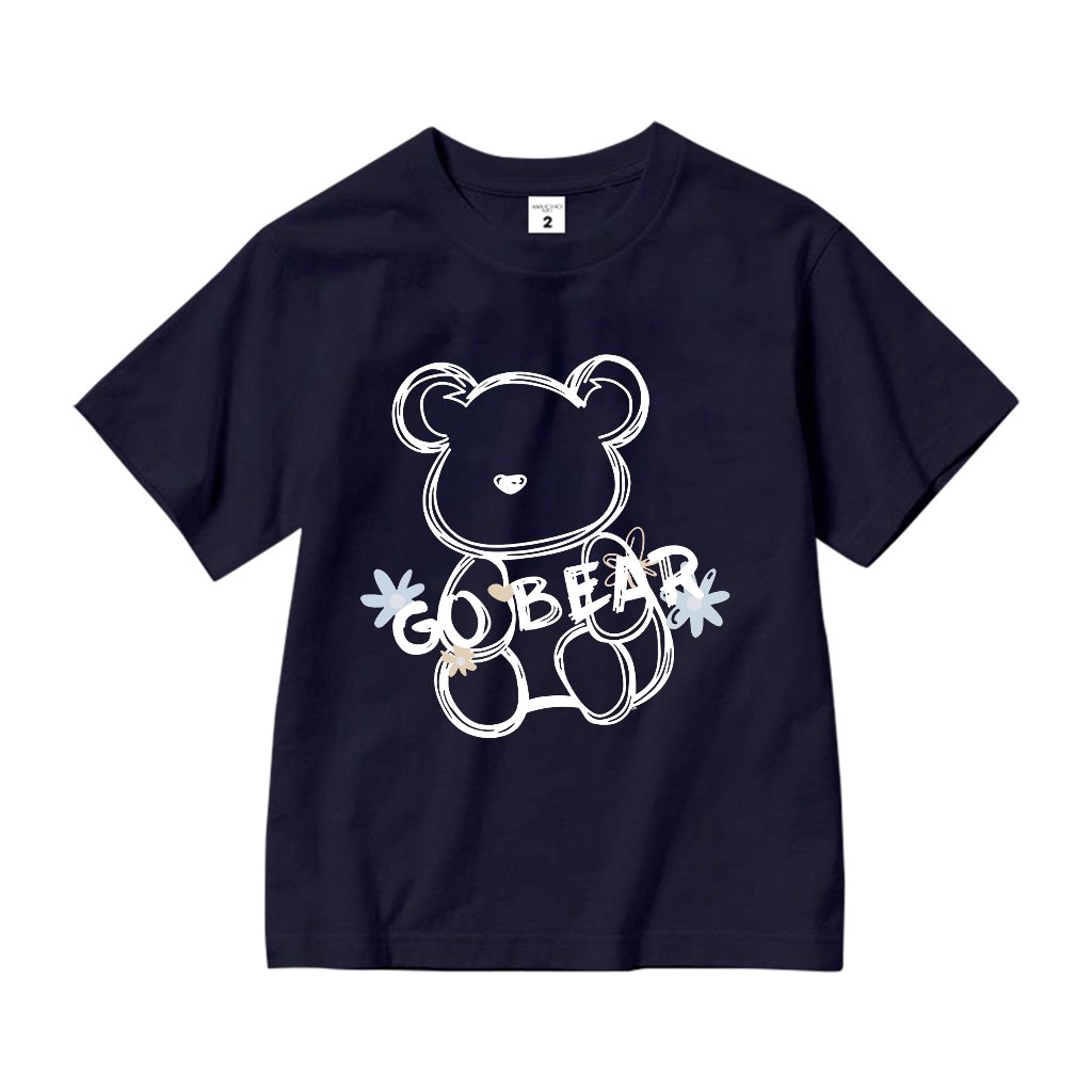 Áo thun bé gái form rộng AED679 Miucho Kid 100% vải cotton thoáng mát basic_thumbnail_10