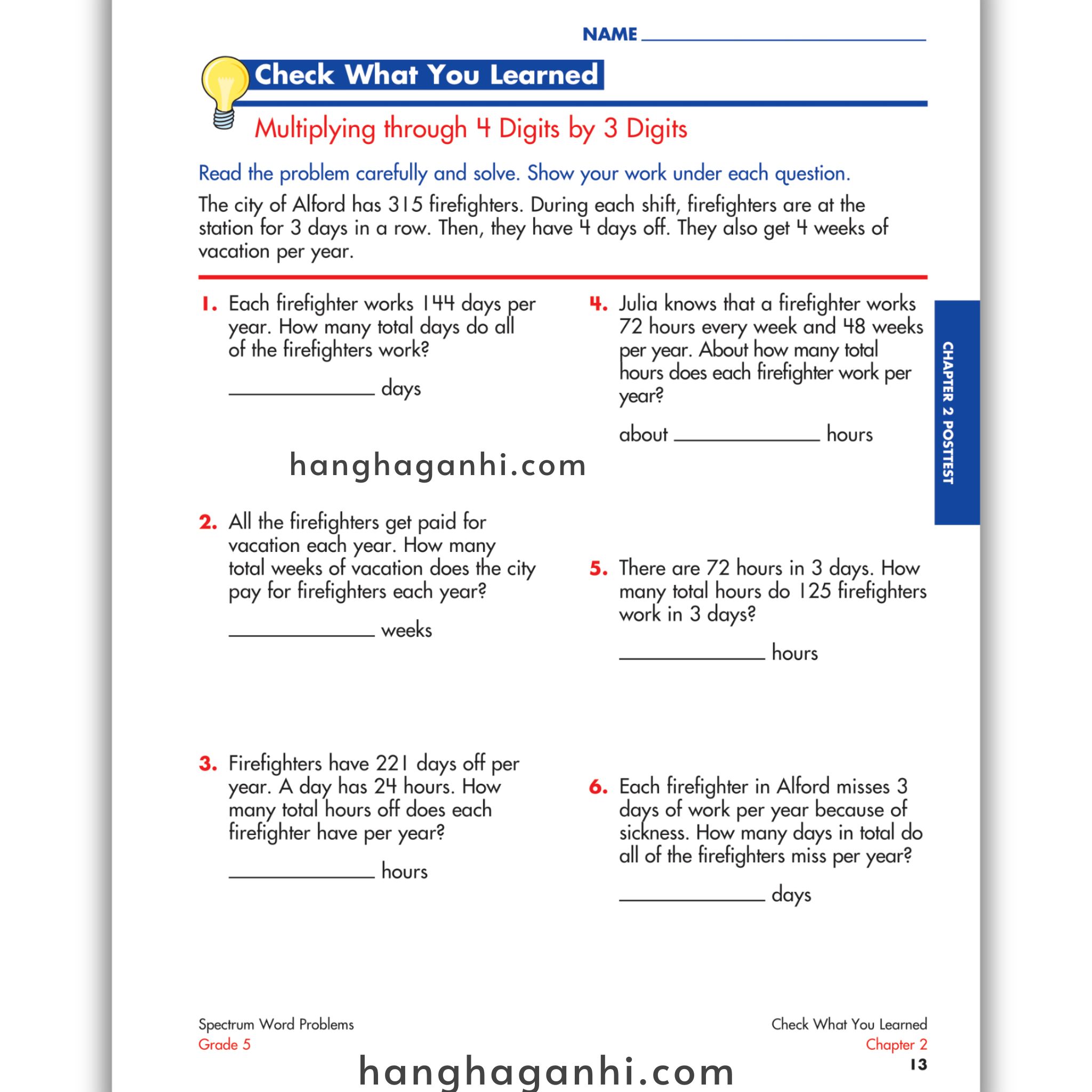 Sách Spectrum Word Problems Workbook Grade 5_thumbnail_14