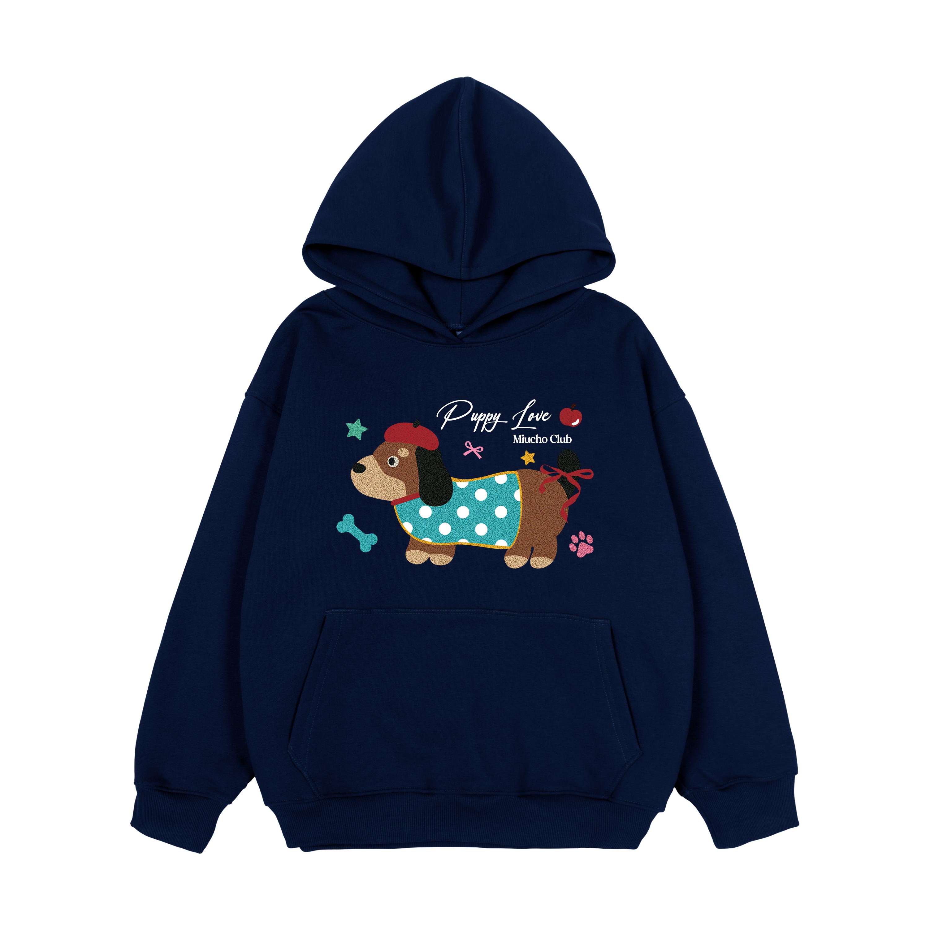 Áo hoodie nữ form rộng dày dặn vải nỉ chân cua HDD1638 Miucho in mix_thumbnail_11