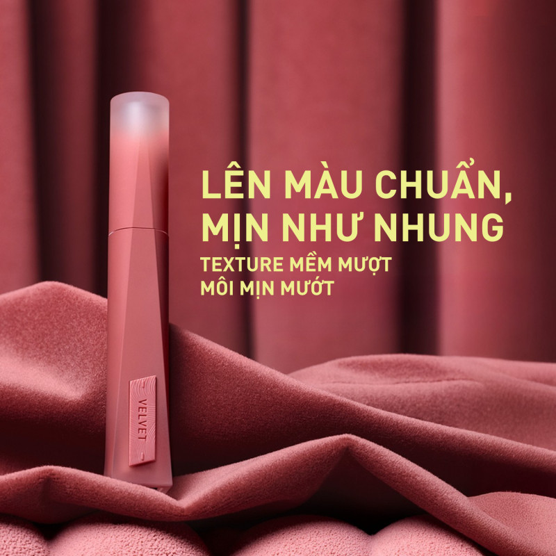[3CE] Son kem lì 3CE Velvet Lip Tint Plush 4g