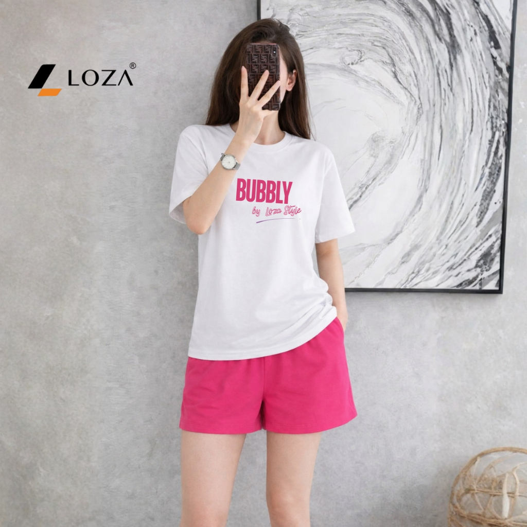 [form rộng] Set bộ đồ nữ dáng rộng hình chữ BUBBLY - Loza BP581_thumbnail_2