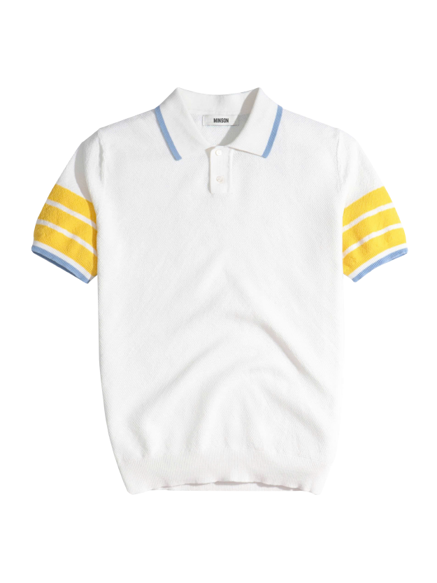 PREMIUM KNIT POLO - W/Y