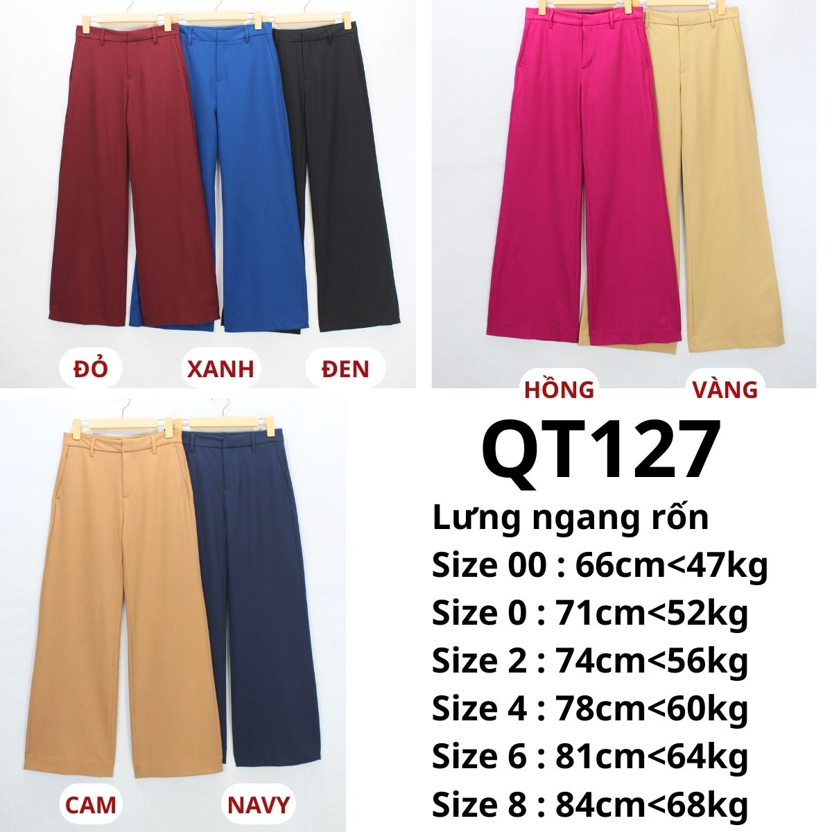 QT127-QUẦN TÂY BANA