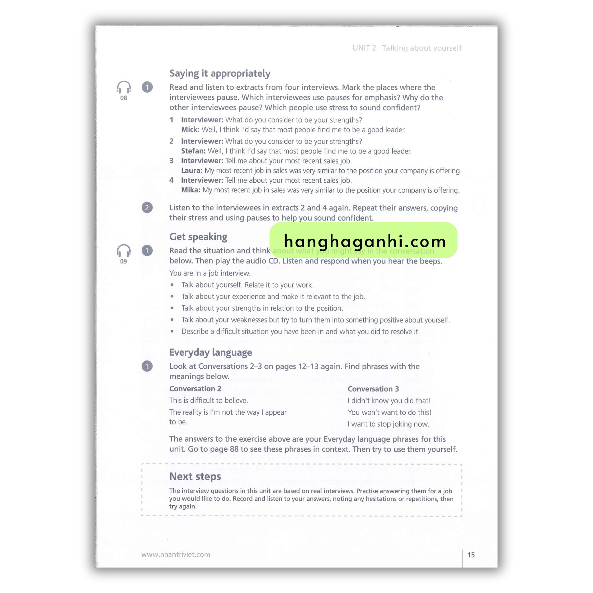 Collins English For Life B2+: Speaking Upper Intermediate_thumbnail_8