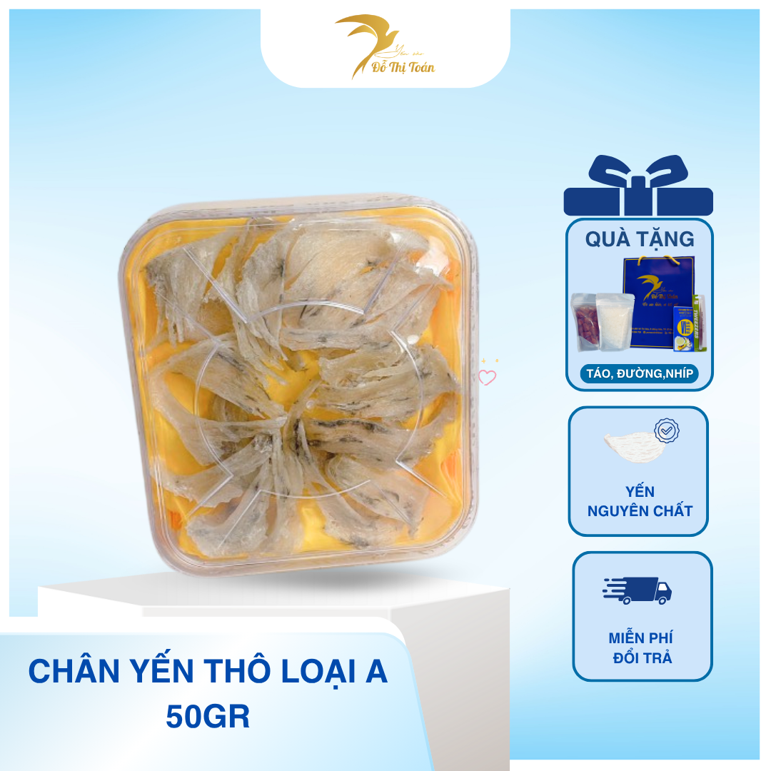 [T32] CHÂN YẾN THÔ L1- HỘP 50GR