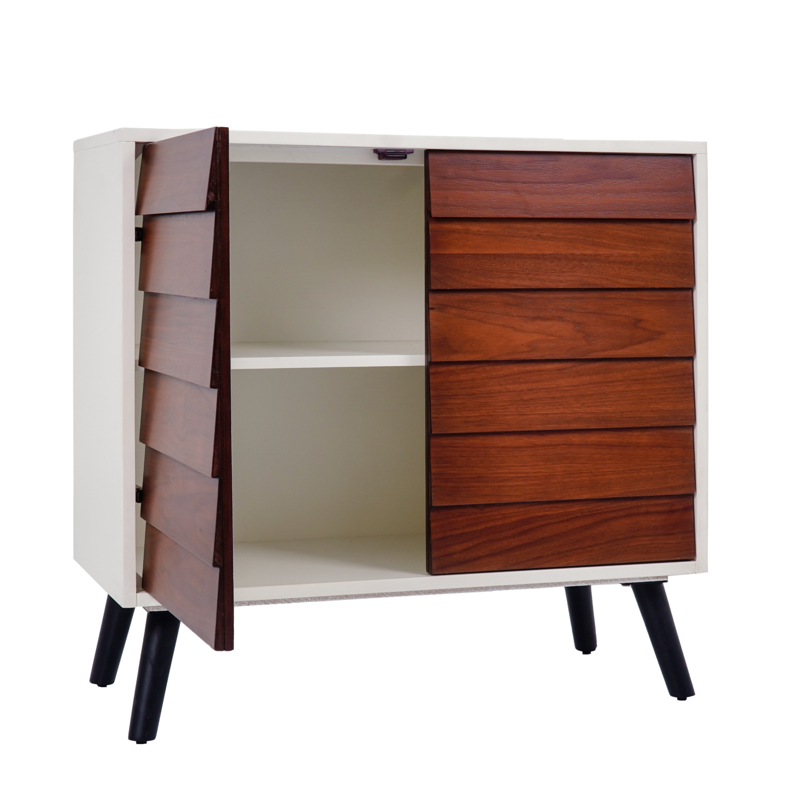 TỦ NGANG 2 CÁNH ROOMS TO GO IDA PARK BROWN ACCENT CABINET_thumbnail_2