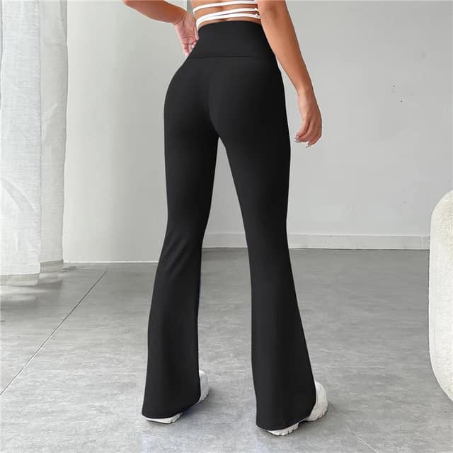 Quần dài legging loe nữ 