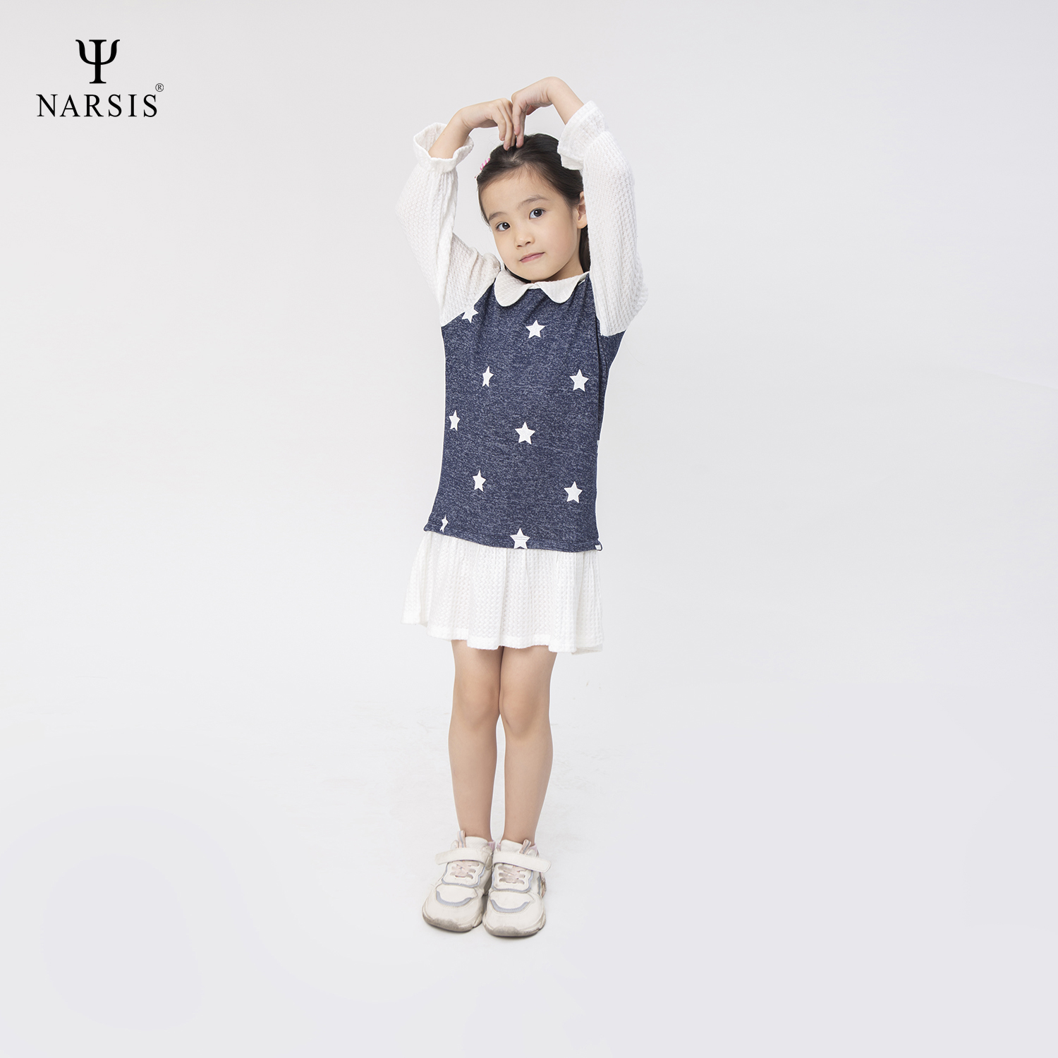 VÁY BÉ GÁI KB0020 NARSIS VẢI LEN COTTON ẤM ÁP, THOÁNG MÁT, GIỮ ẤM TỐT, MỀM MẠI, GIỮ ẤM TỐT, MỀM MẠI_thumbnail_0