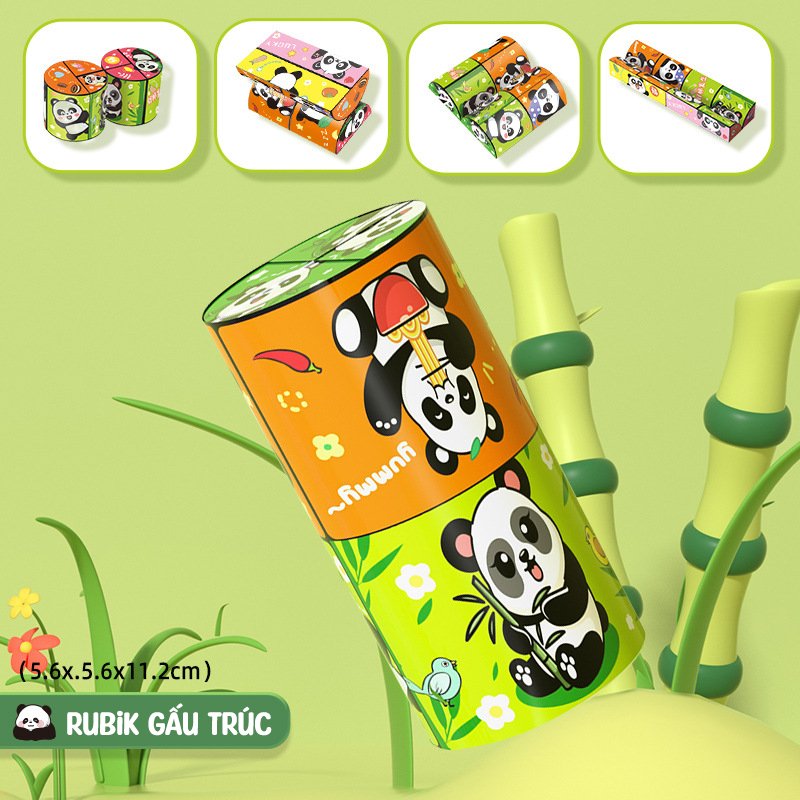[RẺ VÔ ĐỊCH] Rubik 3D Ma Thuật Magic Cube Gấu Trúc Vô Cực, Rubik Hình Học Nhiều Hình Đẹp Mắt_thumbnail_7