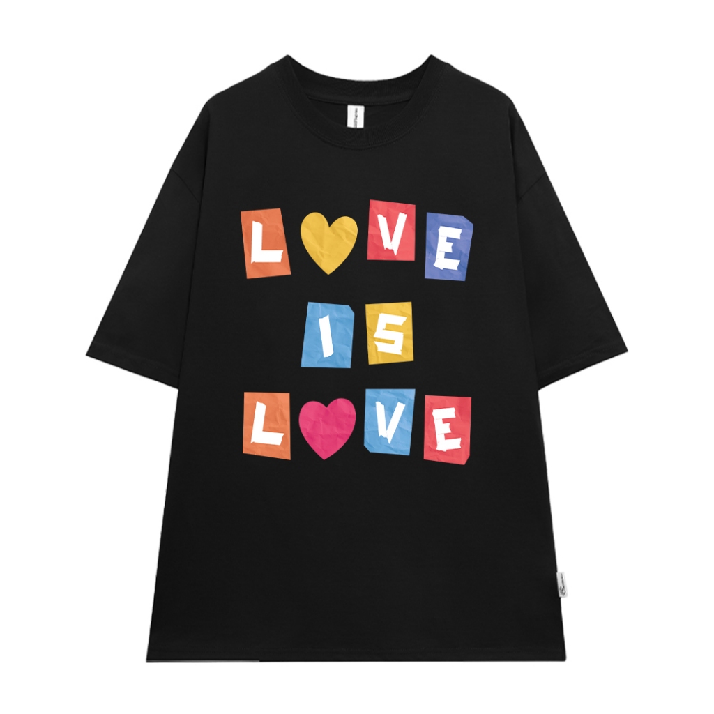 Áo thun cuple trái tim cực xinh form rộng local brand ATD945 Miucho tay ngắn cổ tròn in mix_thumbnail_5