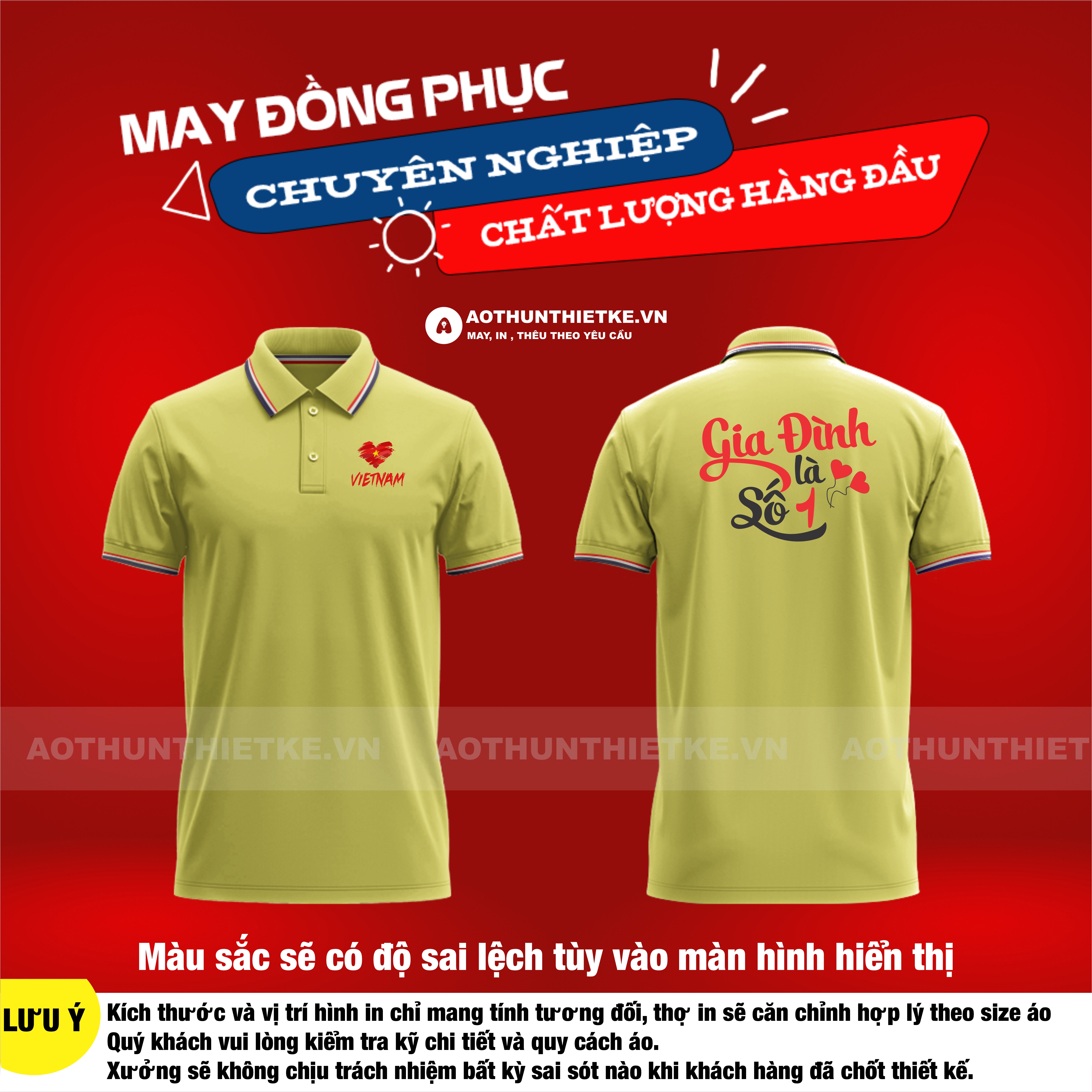 Áo Đồng Phục Gia Đình Là Số 1