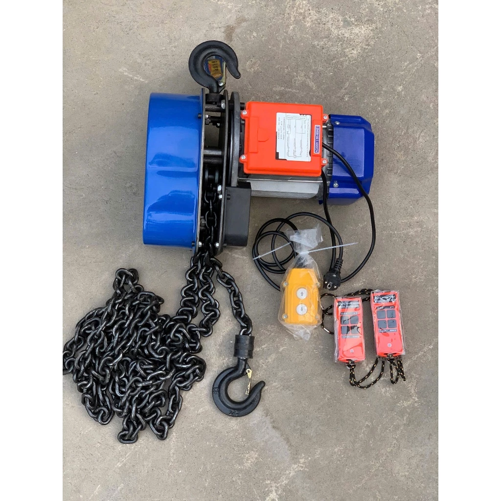 Palang xích điện DHS tải 1 tấn, 2 tấn, 3 tấn, 5 tấn xích 6m_thumbnail_6