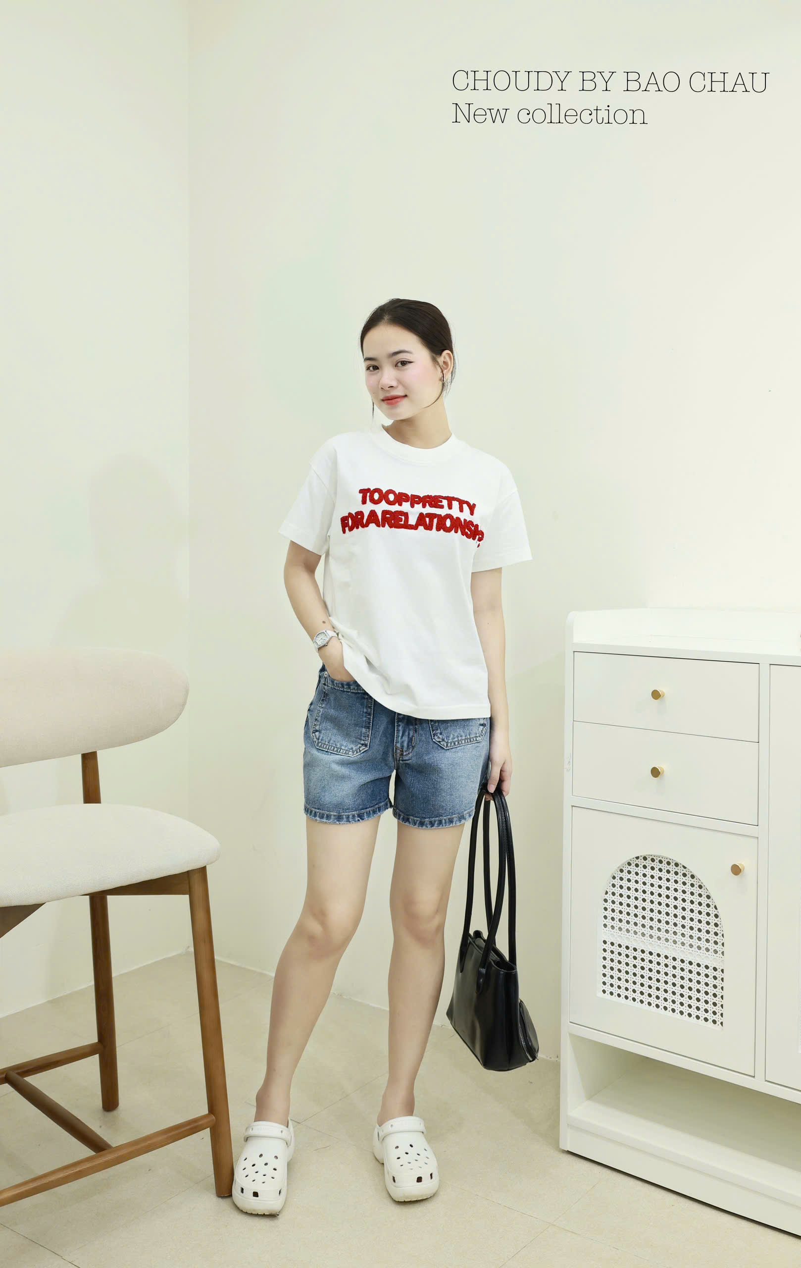 U590 ÁO THUN TRẮNG