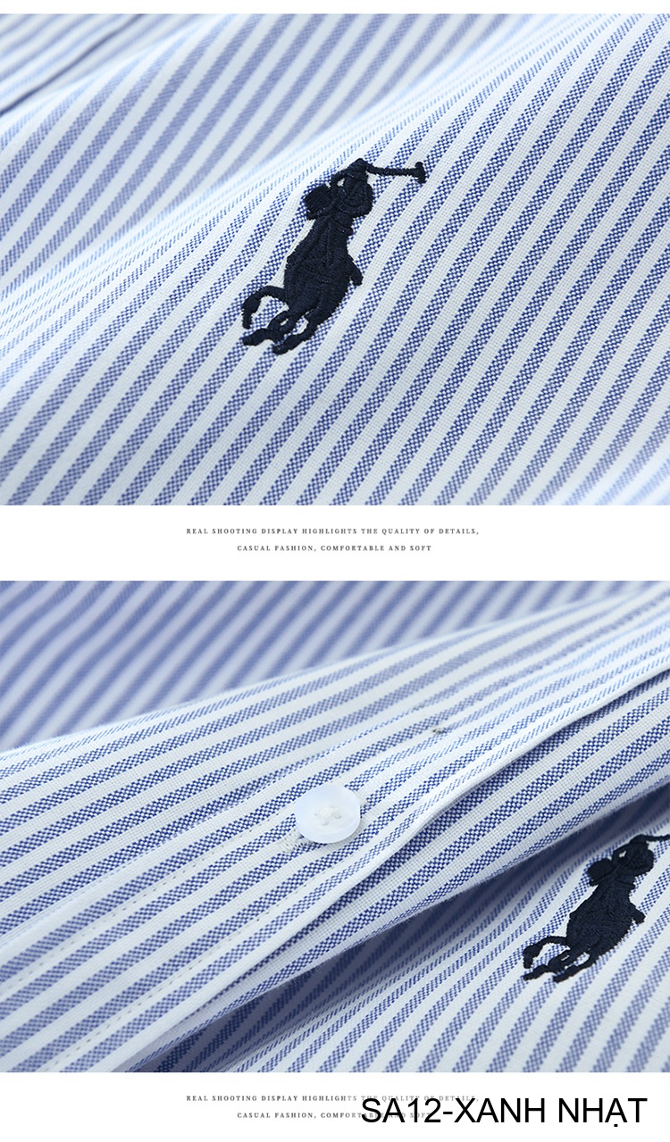 SA12 - Áo sơ mi nam dài tay sọc ngang phong cách Nhật Bản, chất cotton mềm mại, dáng rộng thoải mái_thumbnail_8