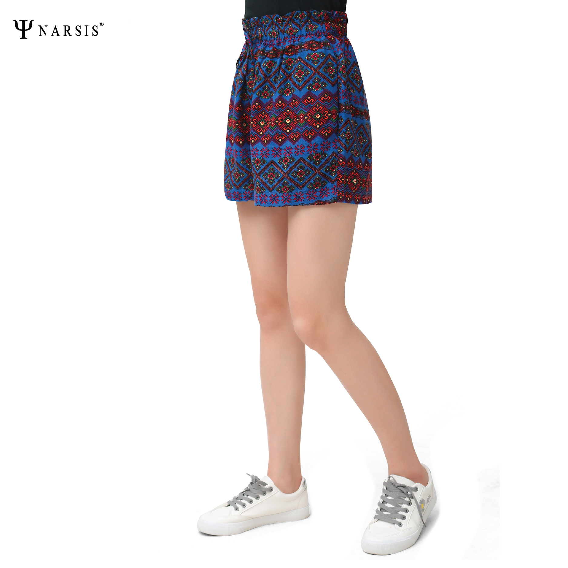 QUẦN LỬNG NỮ T0005 NARSIS CHẤT LIỆU THOÁNG MÁT, DỄ CHỊU, THOẢI MÁI CẢ NGÀY, DỄ VẬN ĐỘNG_thumbnail_0