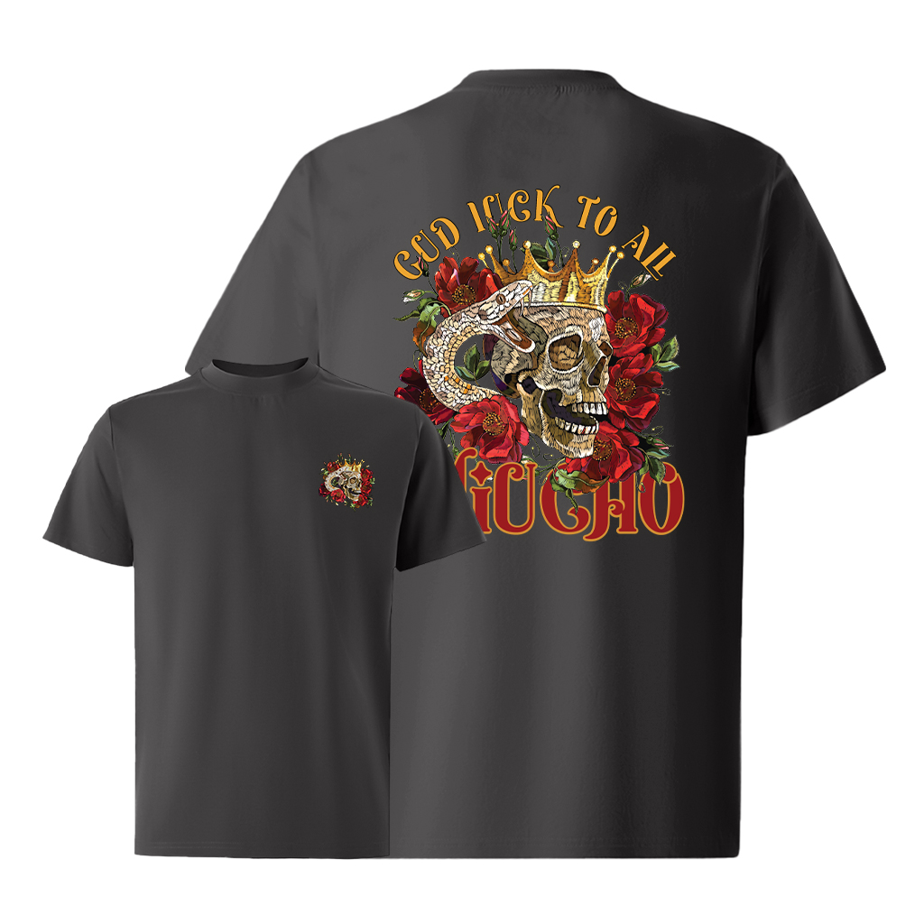 Áo phông tết form rộng cổ tròn vải cotton 4c co giãn thoáng mát 1823 Miucho Iconic in graphic_thumbnail_7