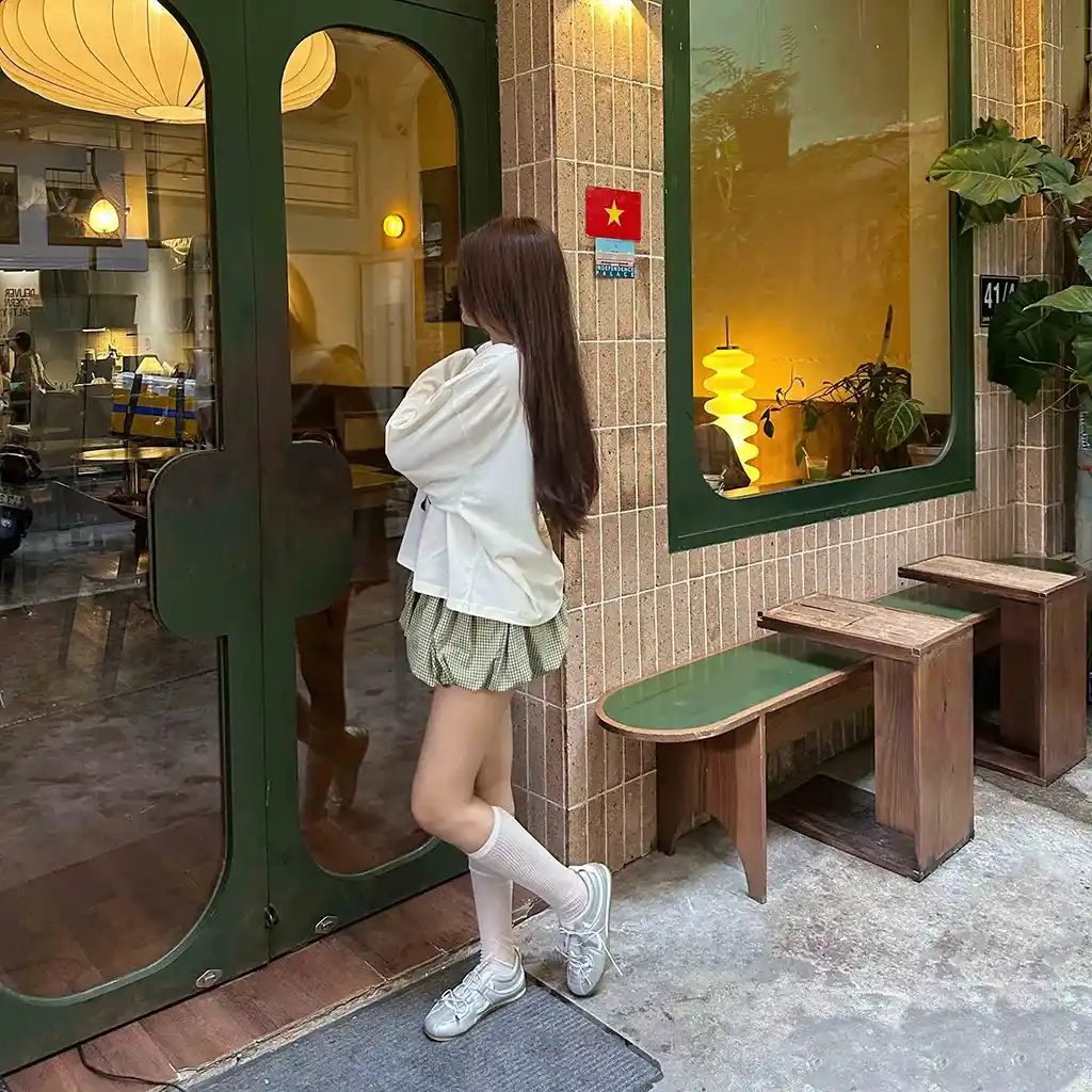 Áo thun tay dài form boxy Miucho chất vải dày dặn thoáng mát cún music in mix 2833_thumbnail_3