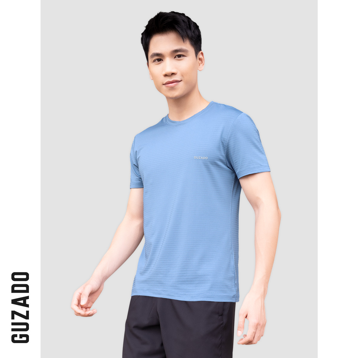 Áo Thun Nam Guzado Chất Coolmax Thể Thao Mát Lạnh Thoáng Khí GTS02_thumbnail_32