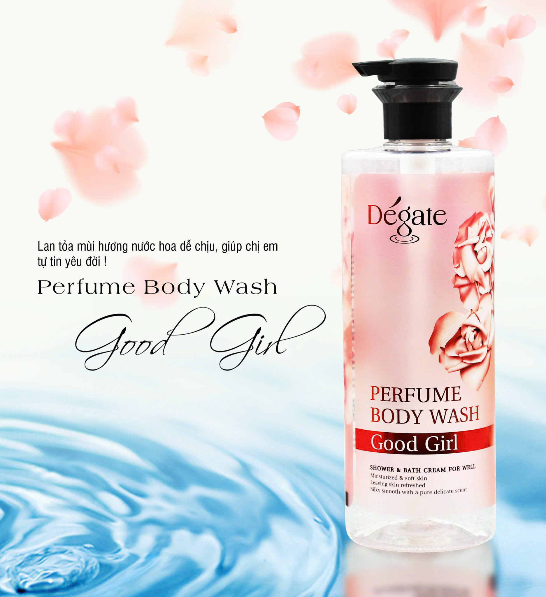 SỮA TẮM THƯỢNG LƯU DE'GATE 1000ml