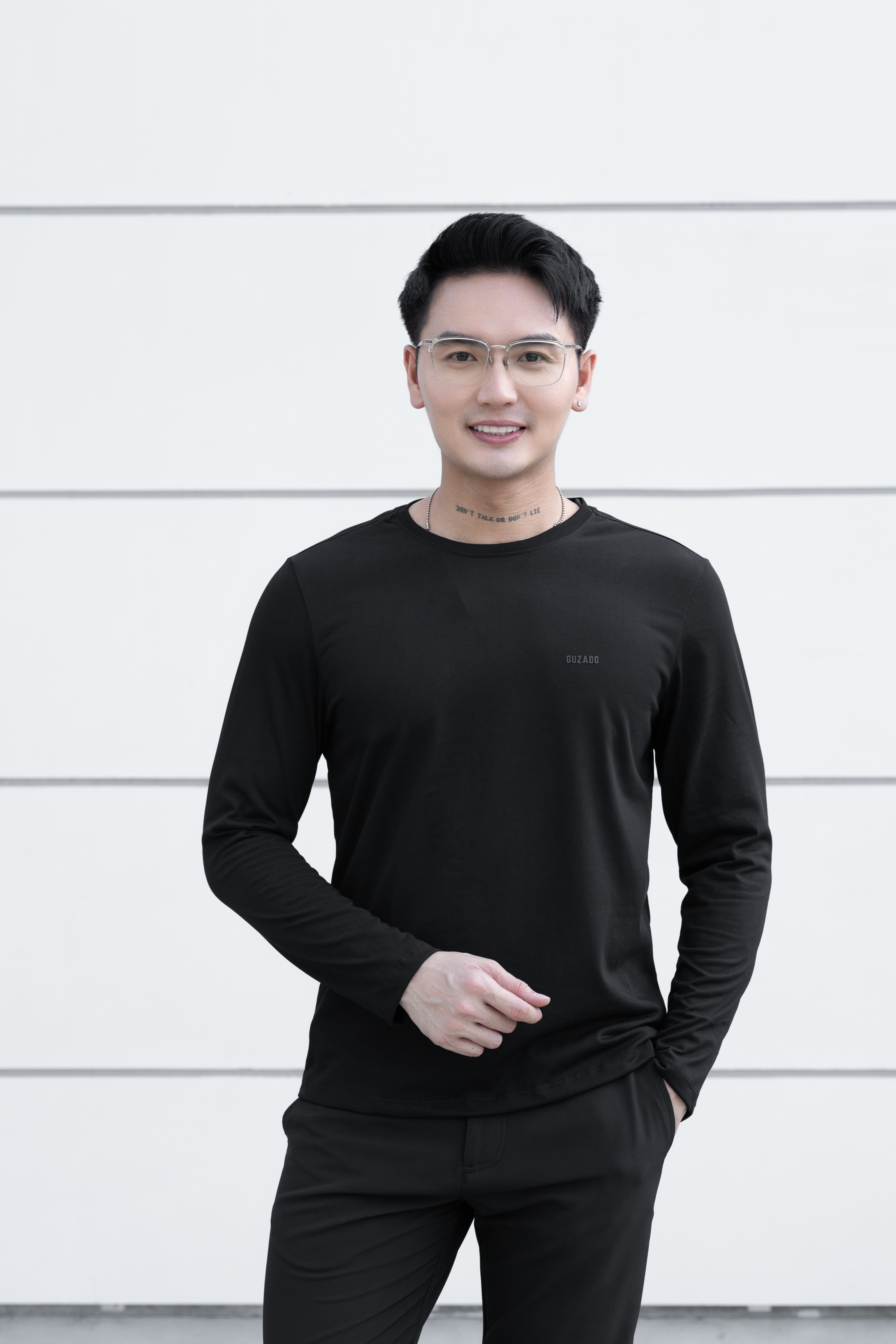 Áo Dài Tay GUZADO Cotton CVC GDT03_thumbnail_23