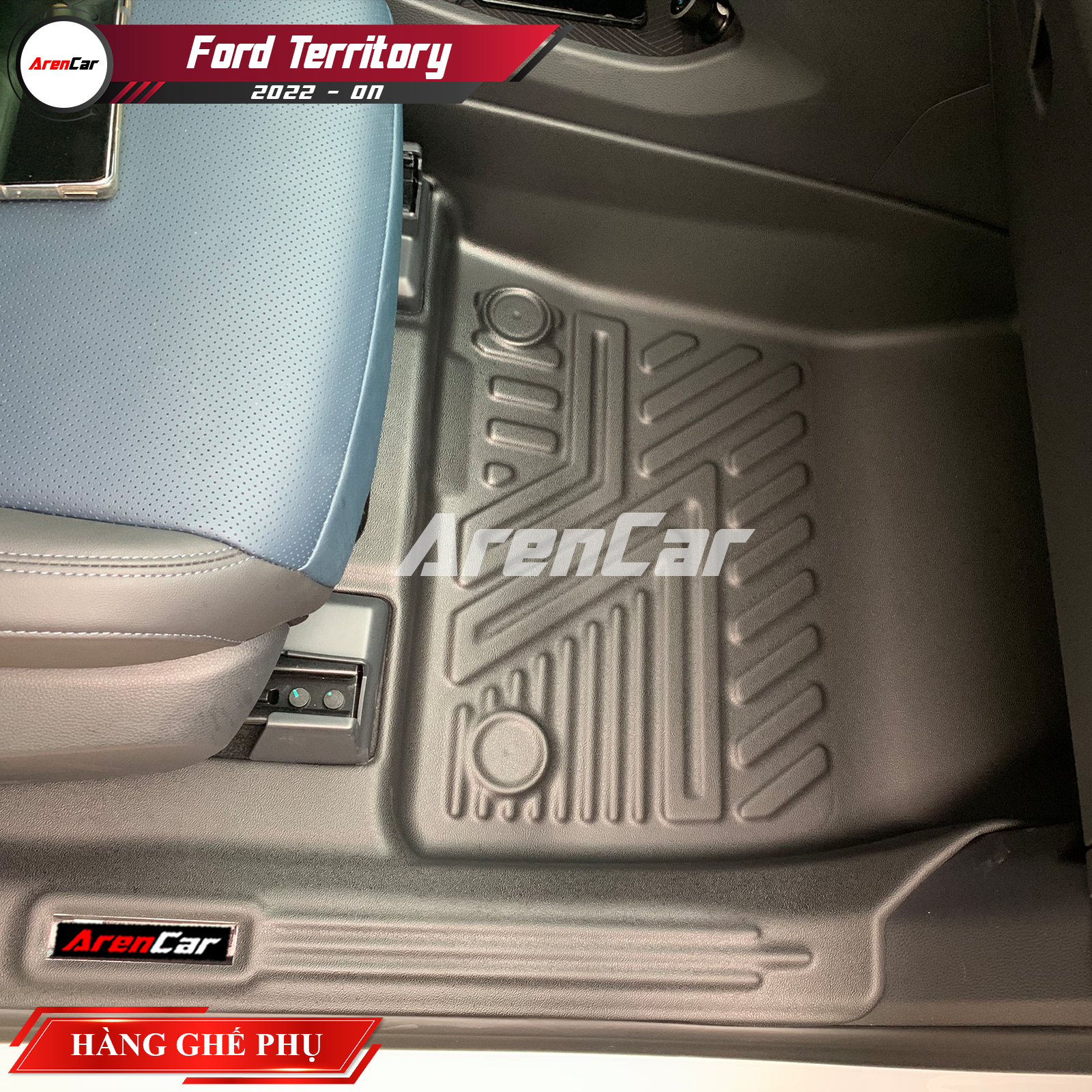 [Aren Car] Thảm Lót Sàn Ô Tô TPE Nhựa Đúc Ford Territory_thumbnail_11