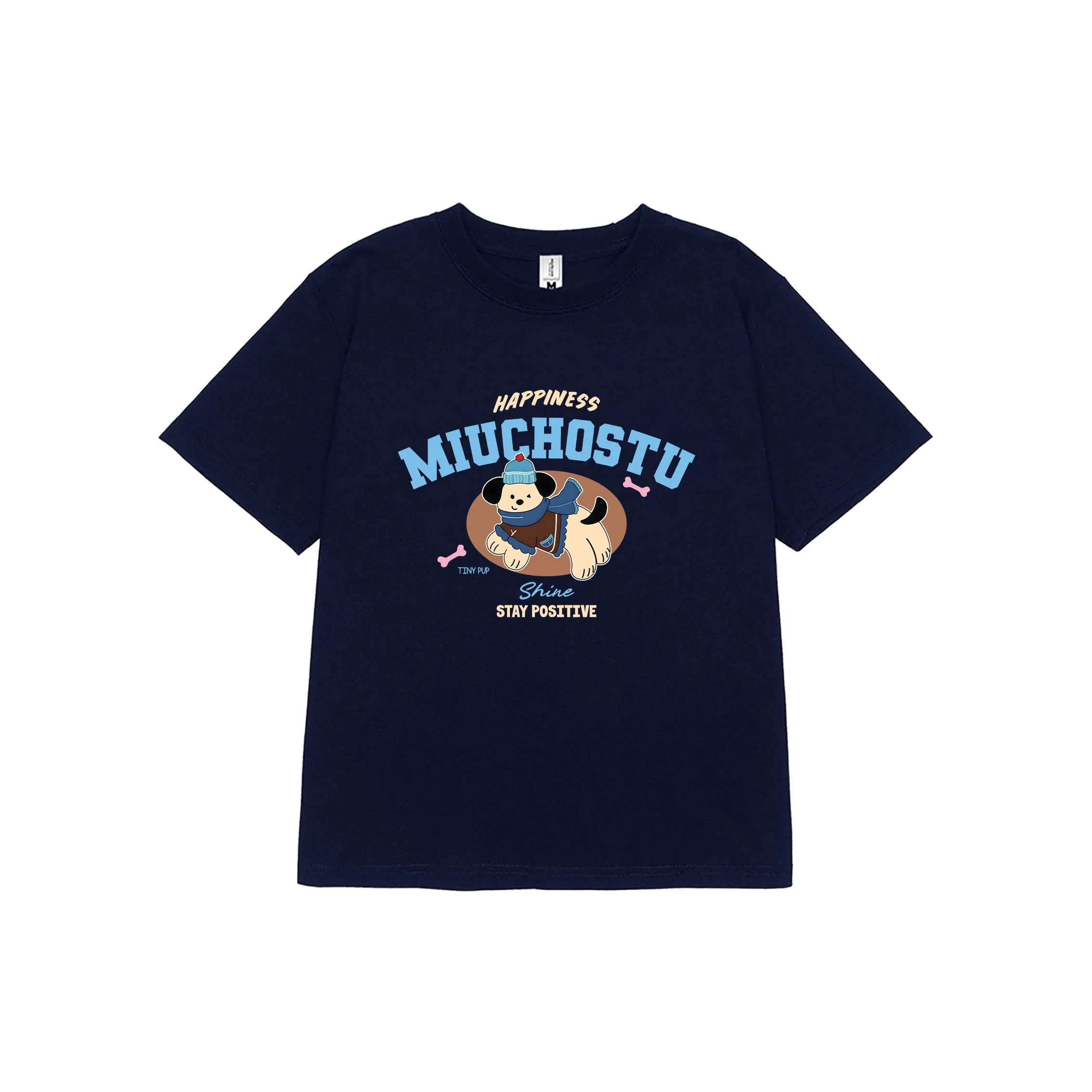 Áo thun babytee nữ Miucho vải cotton co giãn 2 chiều thoáng mát cổ tròn local brand in mix 2822_thumbnail_15