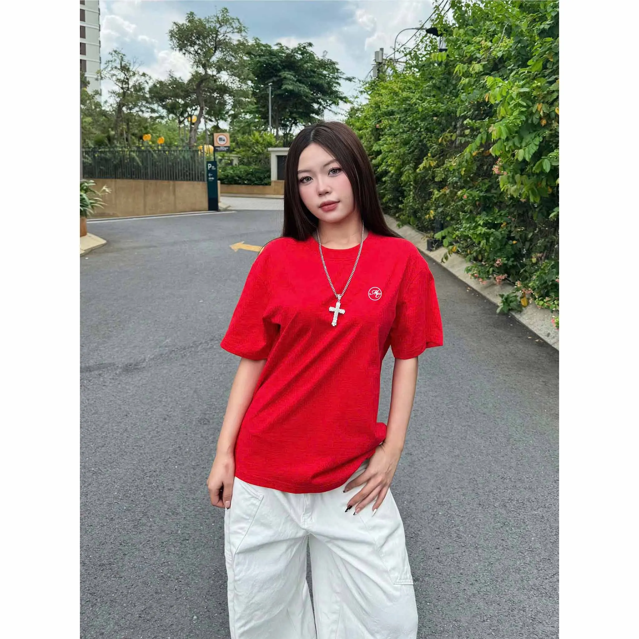 Áo phông boxy unisex thiết kế basic dễ phối 2569 Miucho chất vải 100% cotton thoáng mát in mix_thumbnail_6