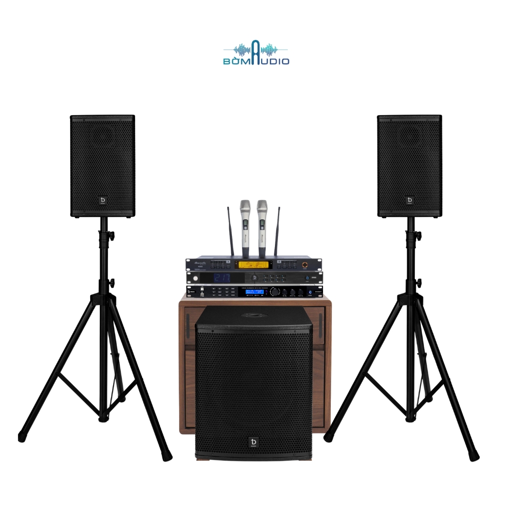 Combo Micro DBACOUSTIC DB 450II V2 + Vang Số DBACOUSTIC D500P + Quản Lý Nguồn DBACOUSTIC SP600S + Loa DBACOUSTIC SL210-15SA - DB6_thumbnail_0