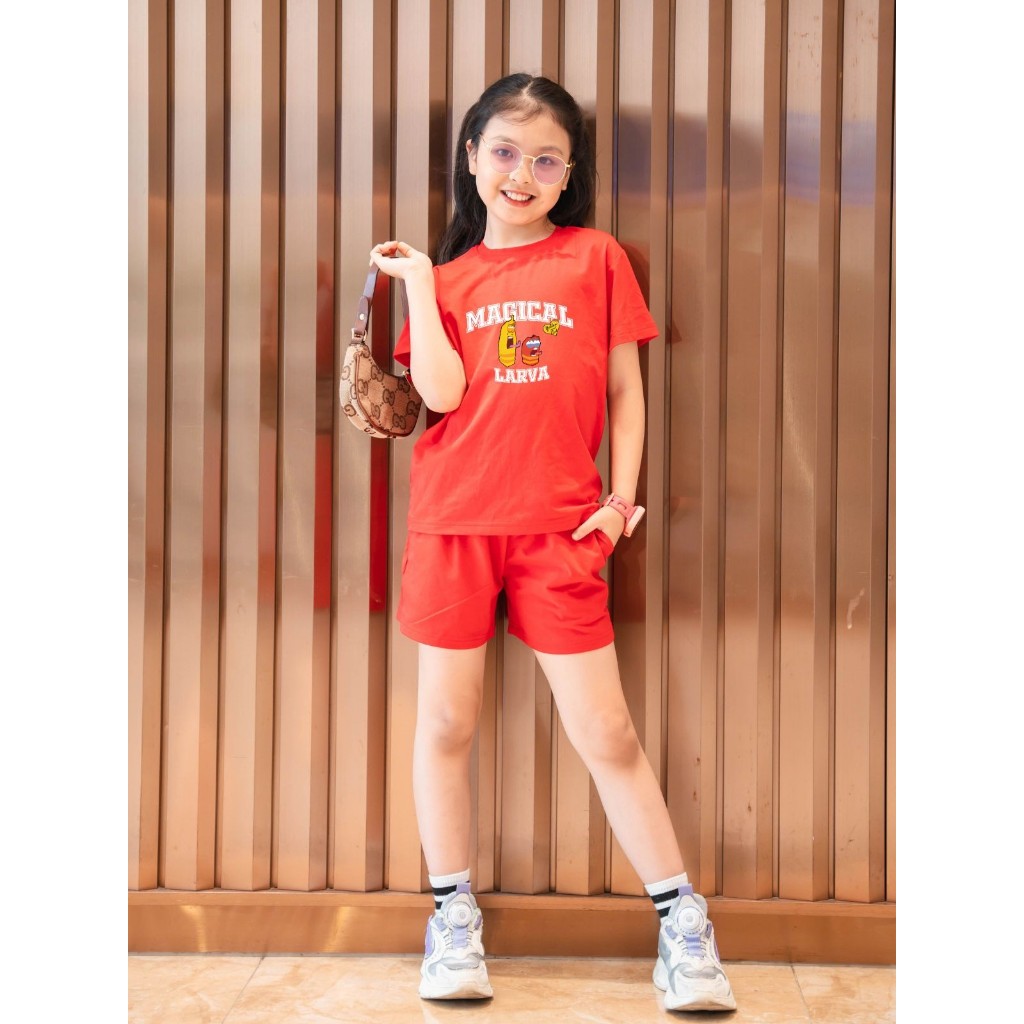 Bộ quần áo bé gái in hình nhiều mẫu - Loza G0171_thumbnail_2