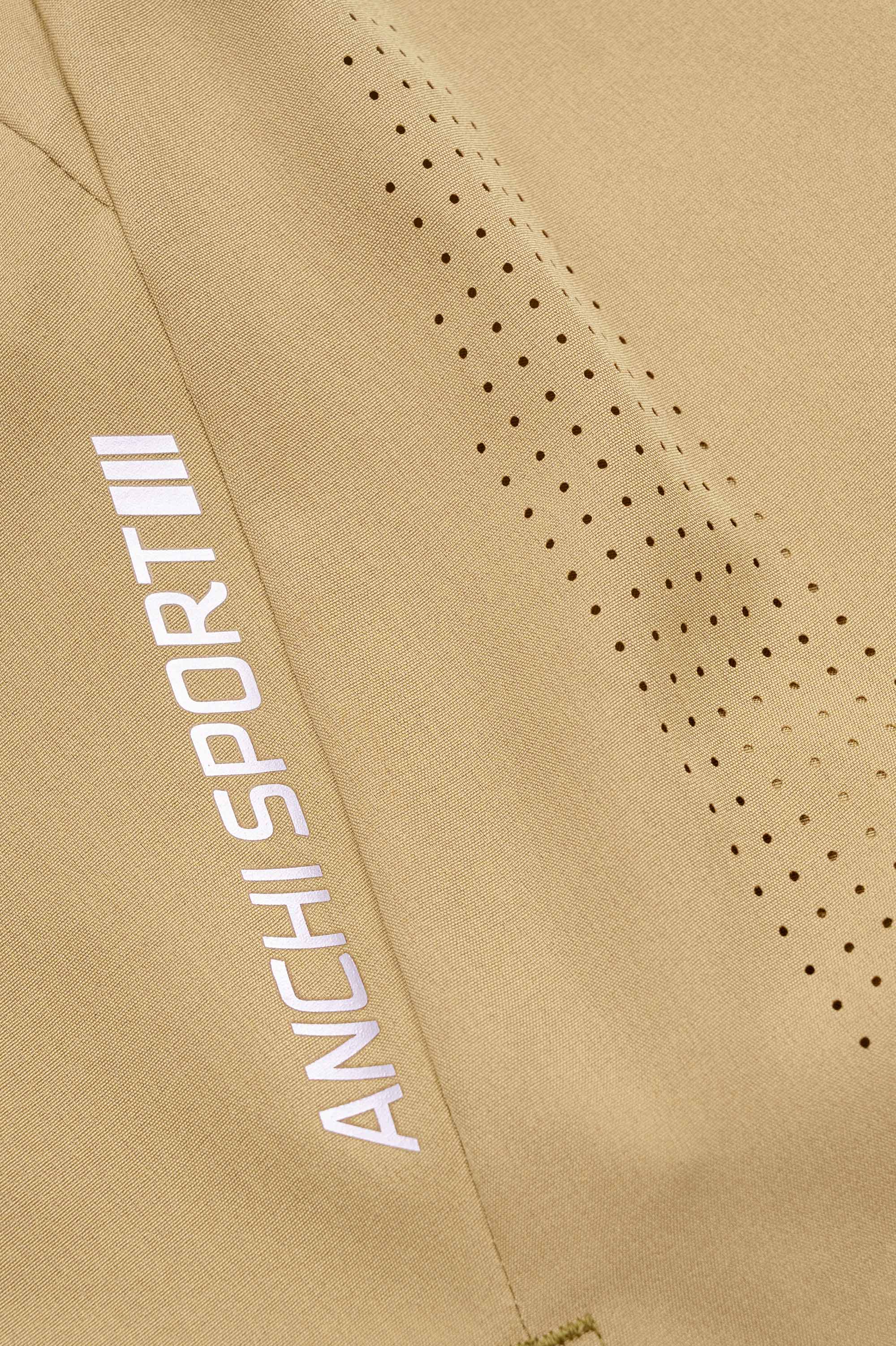 Quần Soọc Gió Thể Thao Laser Nam Trung Niên ANCHI Dáng Suông Dài Trên Gối