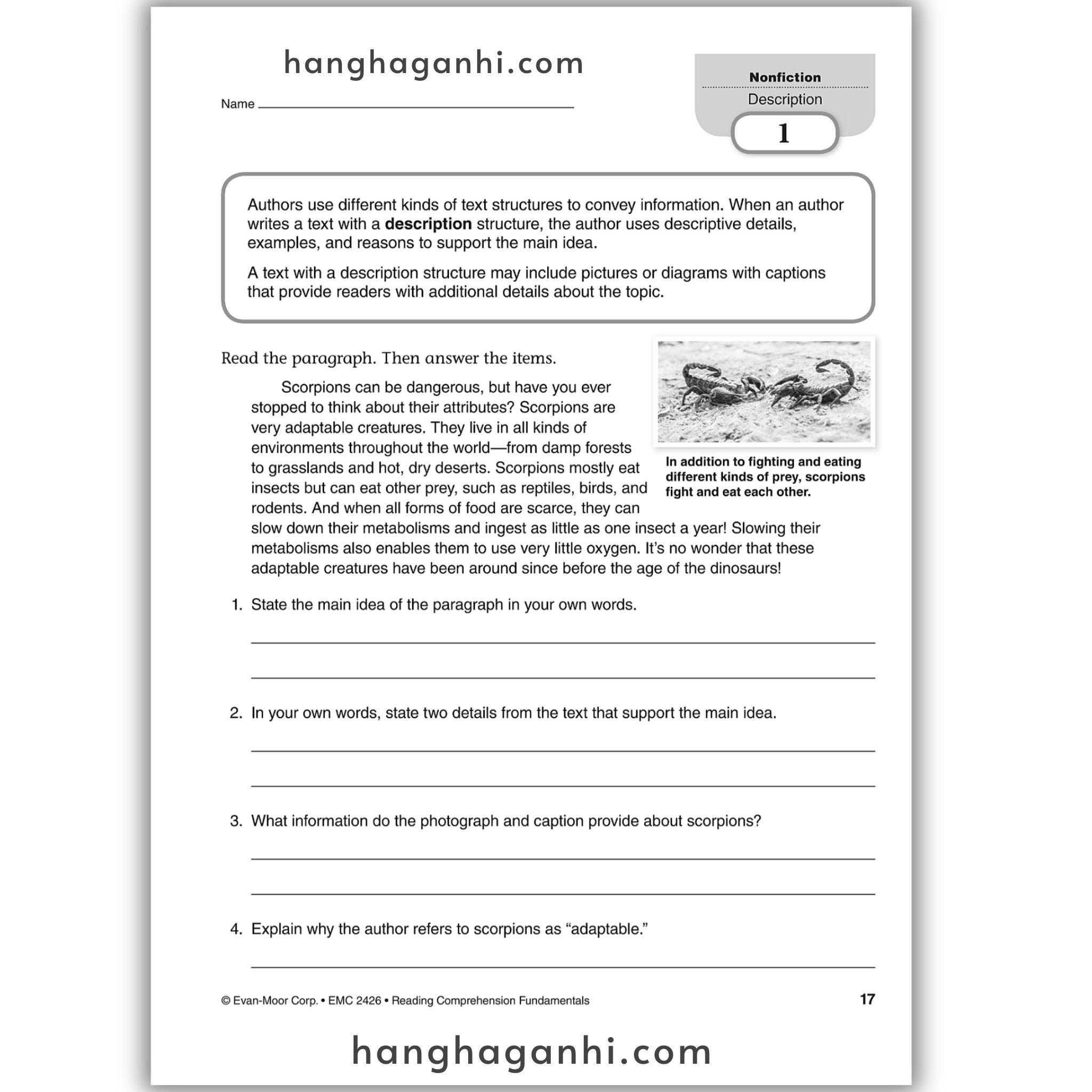 Reading Comprehension Fundamentals grade 6_thumbnail_15