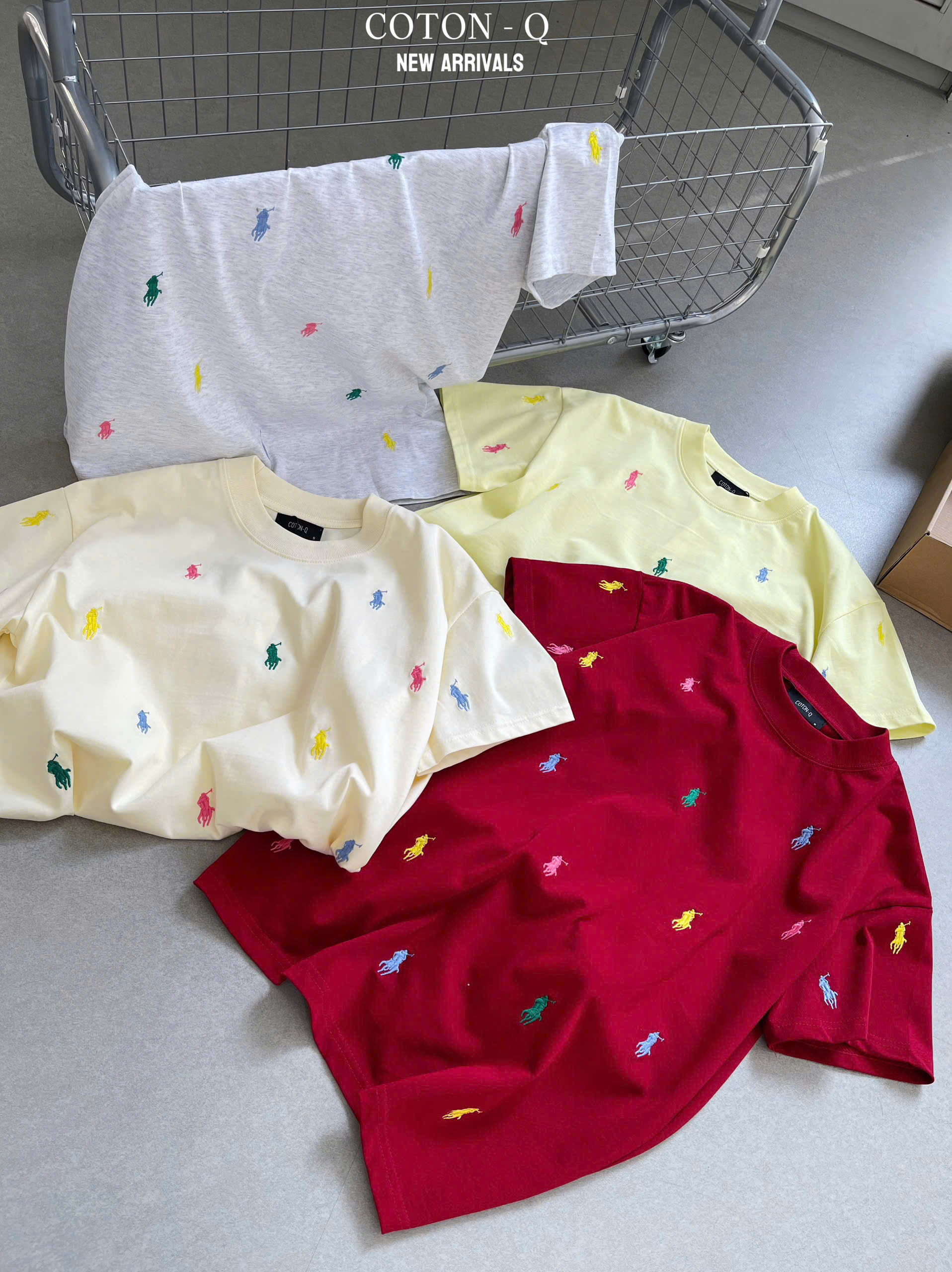 Áo thun thêu ngựa ( NGẪU NHIÊN )_thumbnail_6