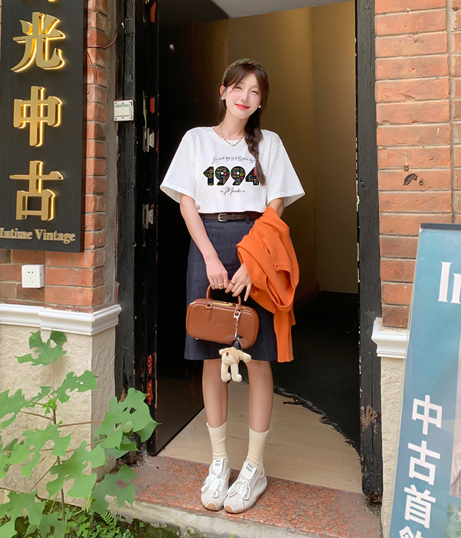 Áo thun nữ in năm sinh 1994 form vừa regular vải cotton 4c thoáng mát ARD1781 Miucho Chic in mix_thumbnail_5