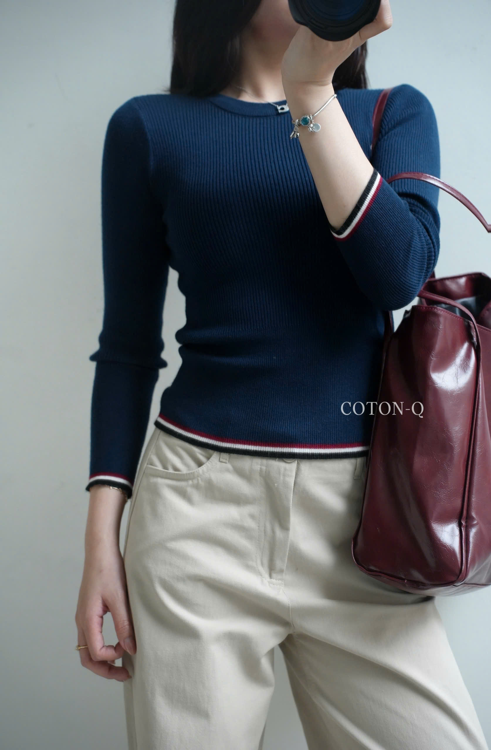 Áo len gân tay dài ( XANH ĐEN )_thumbnail_30