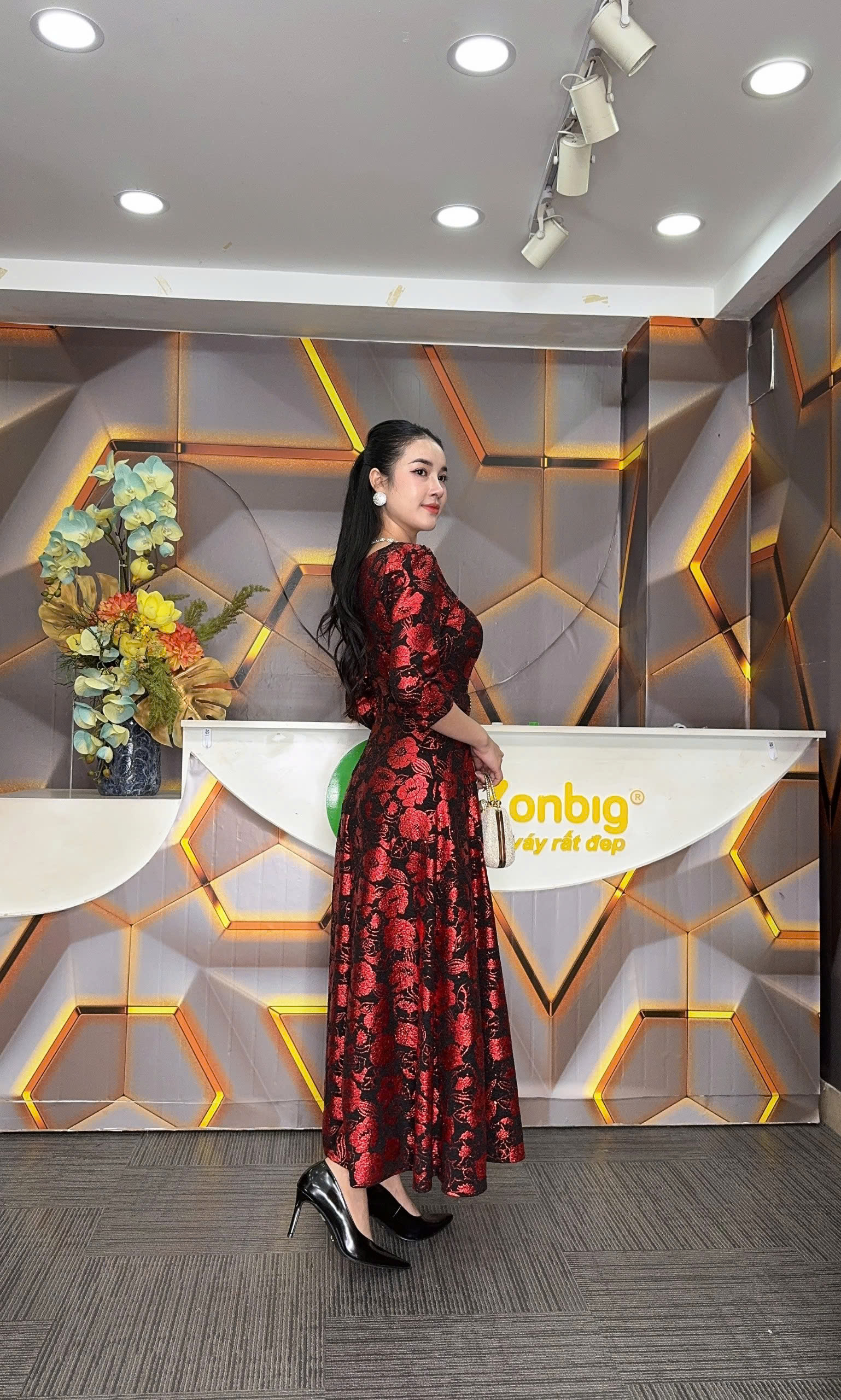 Đầm xòe - Y1406 - Thương hiệu Zonbig_thumbnail_1