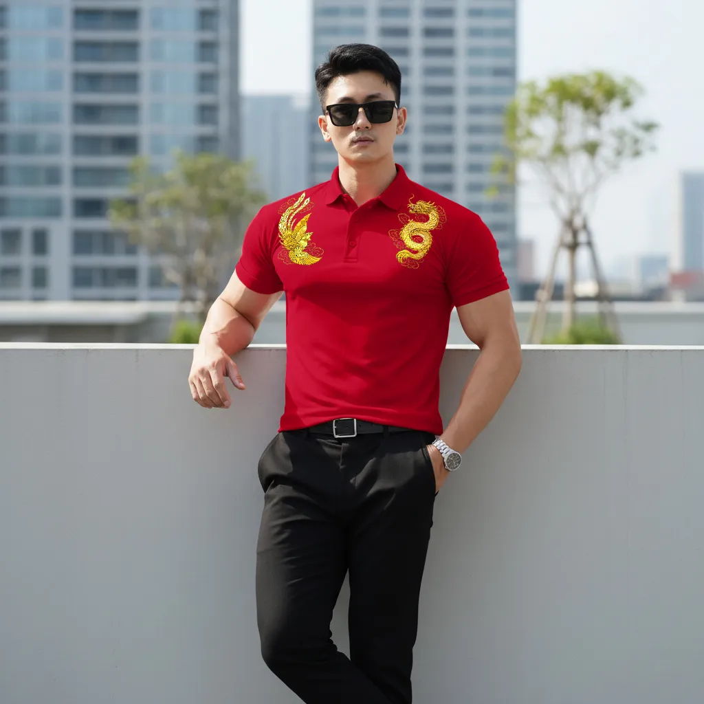 Áo polo Tết Bính Ngọ Miucho Iconic 3064_thumbnail_2