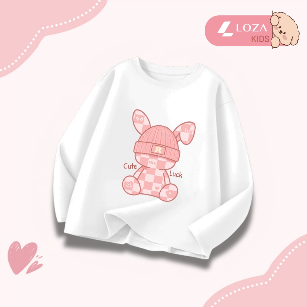 Áo thun dài tay bé gái in hình dễ thương Kuromi - Loza Kids  KT008_thumbnail_6