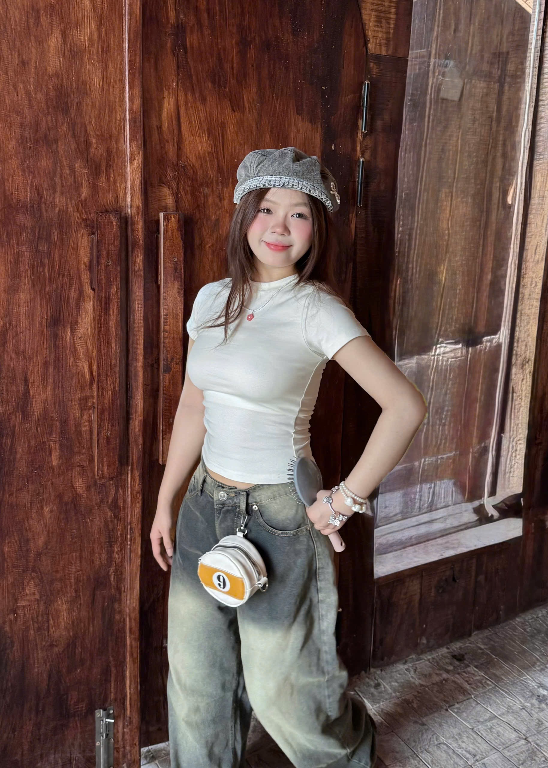 Áo baby tee trơn chất vải borip co giãn 4c AB00037 Miucho_thumbnail_8