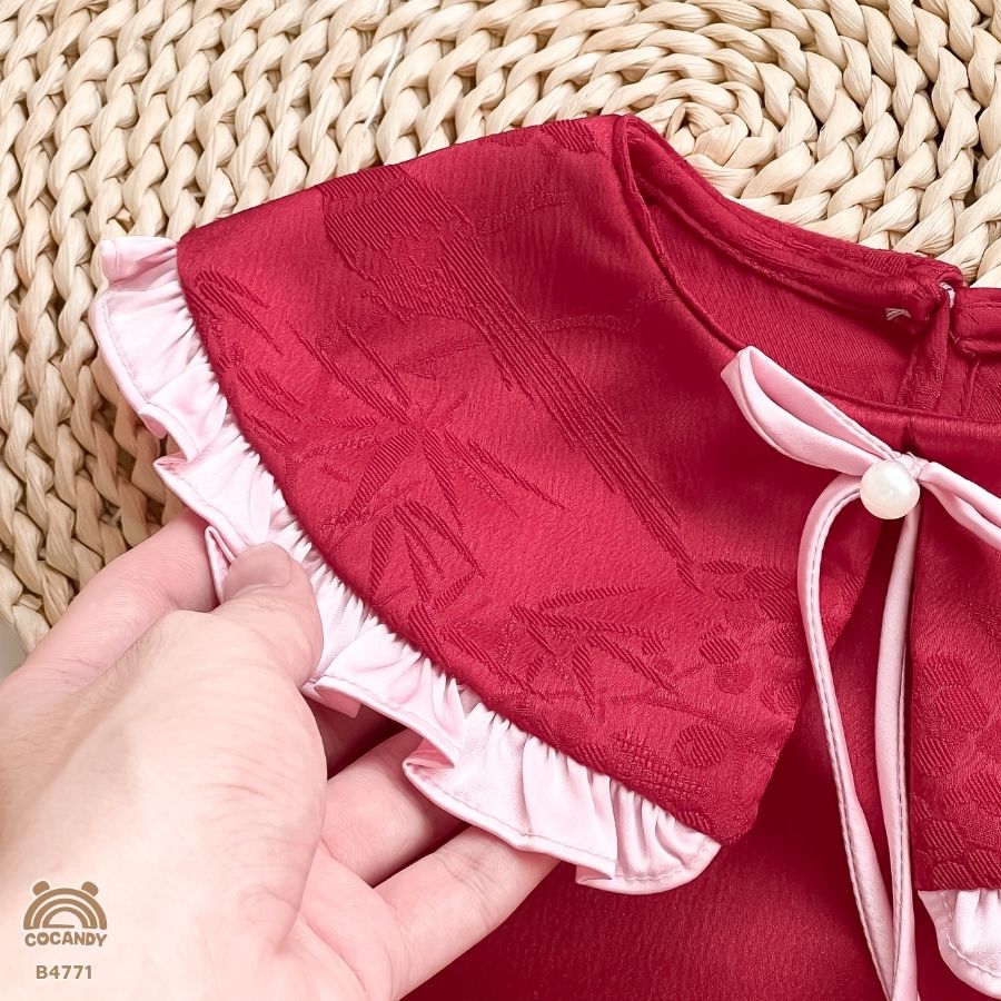 Bộ áo dài ĐỎ Liễu Nguyệt_thumbnail_3