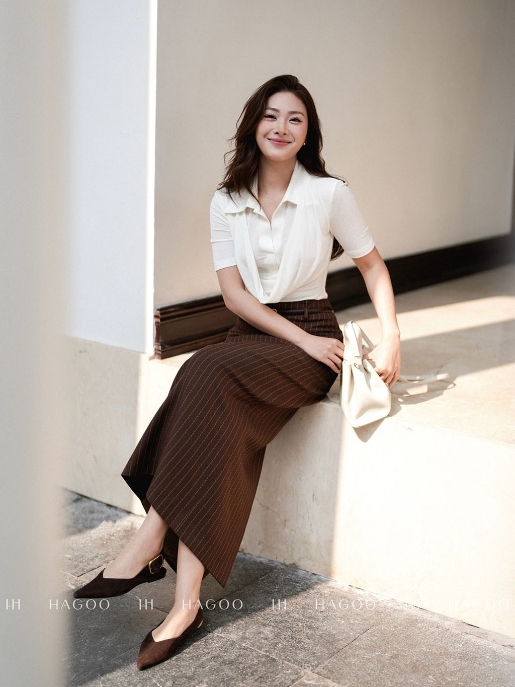 Áo thun cổ đổ cộc tay HAGOO_thumbnail_4