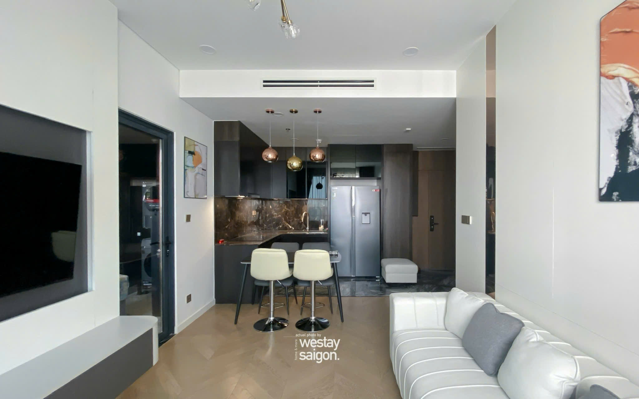 CHO THUÊ CĂN 2PN TẠI LUMIERE RIVERSIDE, LỰA CHỌN NỘI THẤT THEO Ý KHÁCH HÀNG