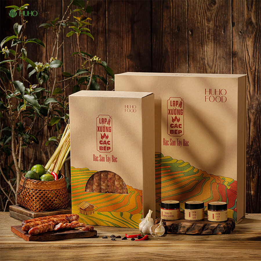 Lạp xưởng gác bếp Huho - tinh túy ẩm thực Tây Bắc