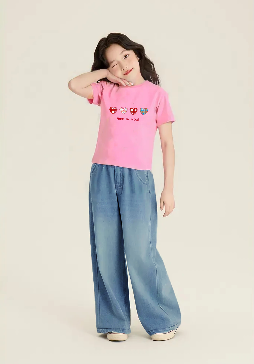 Áo cotton in 4 trái tim AO24029_thumbnail_5