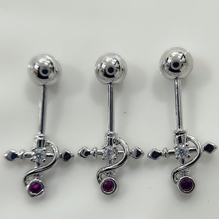 Khuyên vertical chìa khoá đá hồng_thumbnail_3