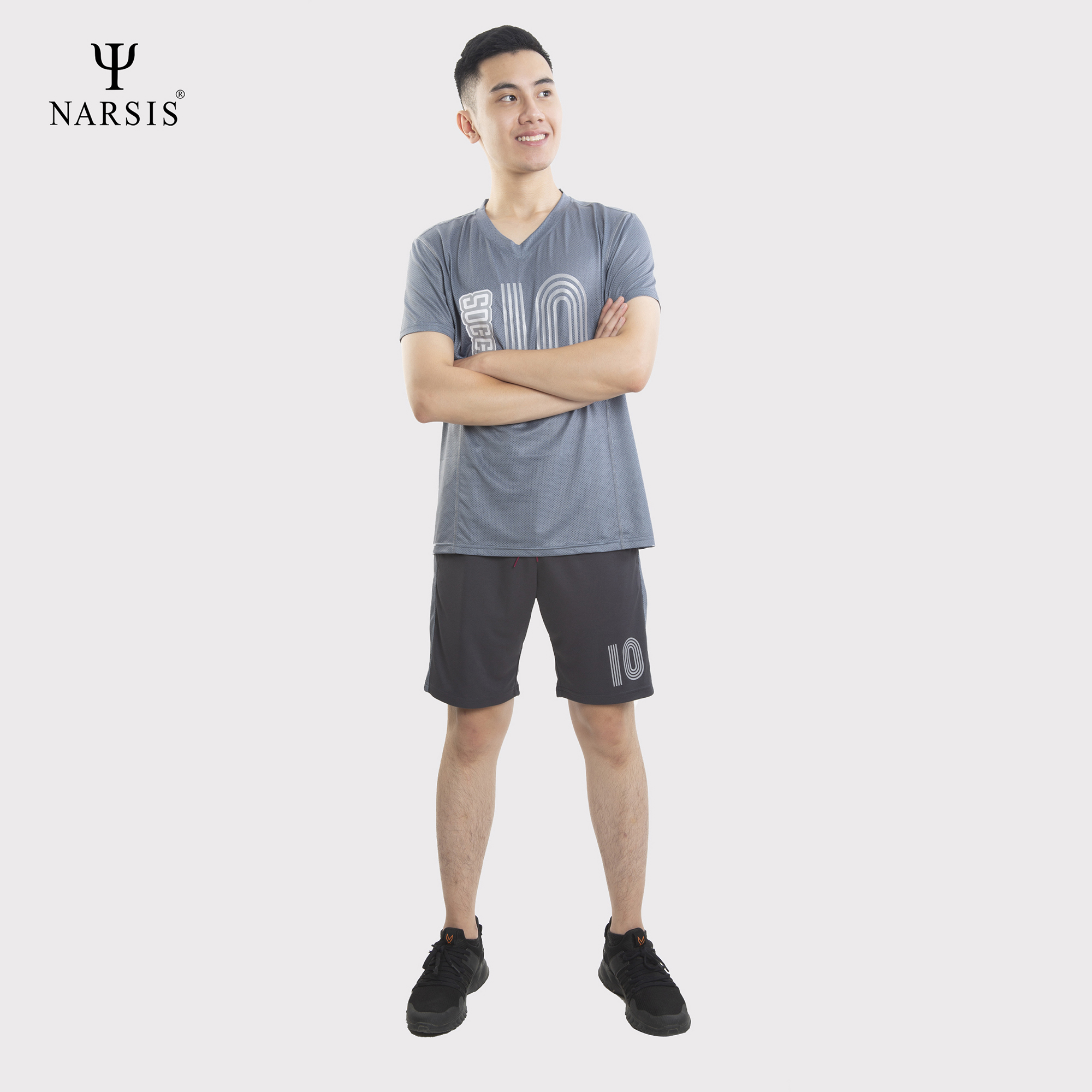 BỘ HÈ NAM E0002 NARSIS CHẤT LIỆU THOÁNG MÁT, DỄ CHỊU, THOẢI MÁI CẢ NGÀY, DỄ VẬN ĐỘNG