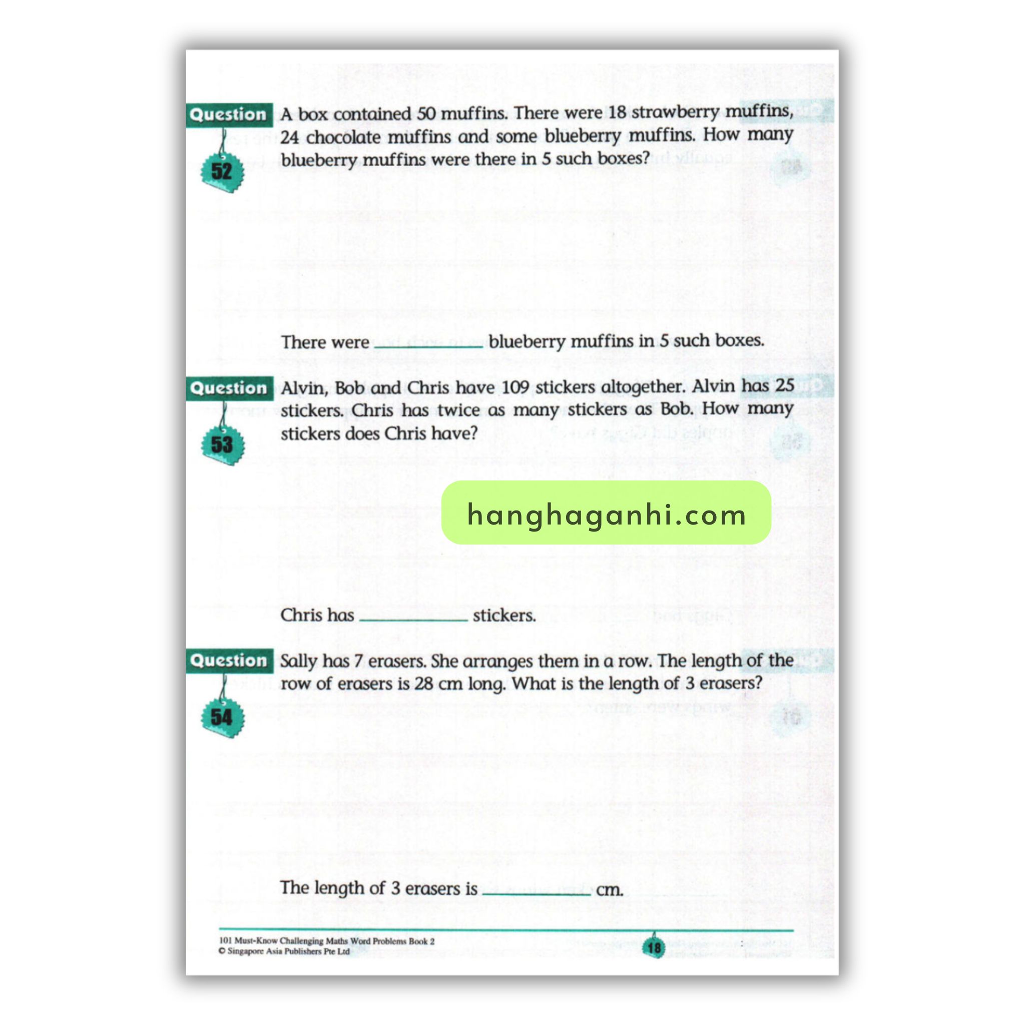 [Sách] 101 Must- Know Challenging Maths Word Problems Book 2_thumbnail_14