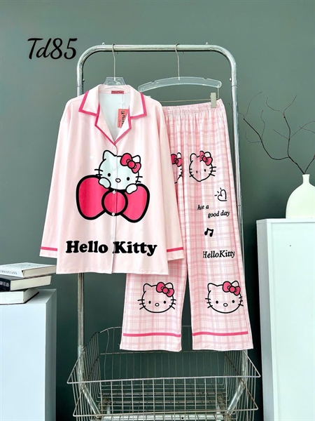 [Thun10]Đồ Bộ Vải Thun Bigsize – Mặc Lạnh, Nhẹ Tênh, Họa Tiết Cute Cho Nàng 65–85kg_thumbnail_2